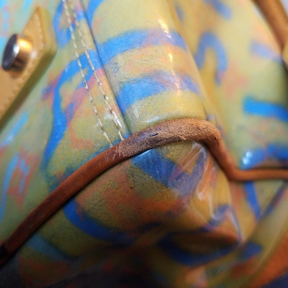 SOLD@! Louis Vuitton Monogram Vernis Weekender - Picture 8 of 12